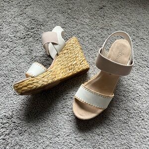 Altar’d State Platform Espadrilles Ankle Strap Sandals Size 7.5